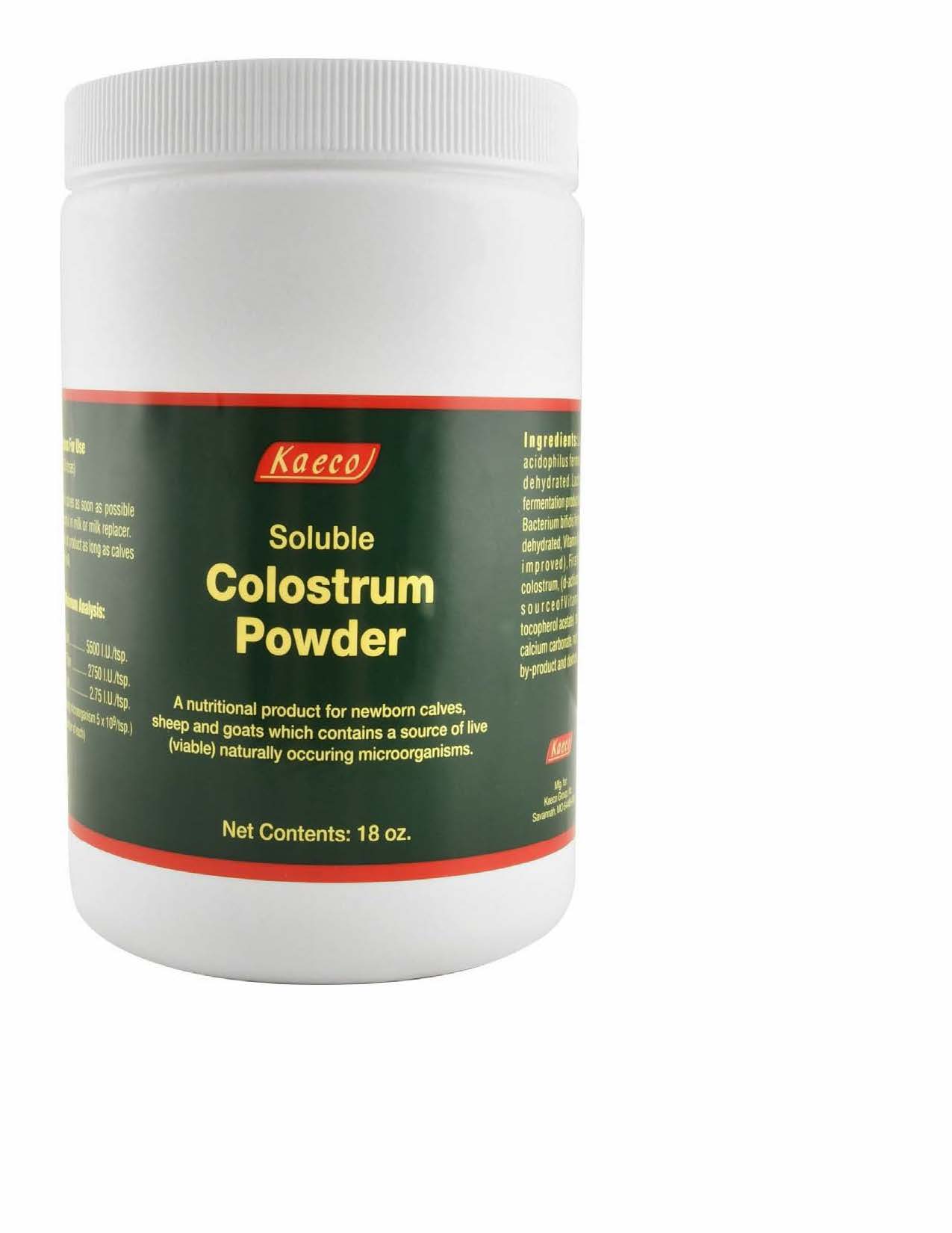 Colostrum Powder 18 ounce Jar - Image 1