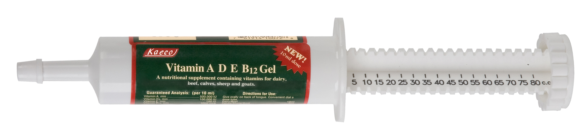 Vitamin ADEB12 Oral Gel 80ml Dial a Dose Tube - Image 1