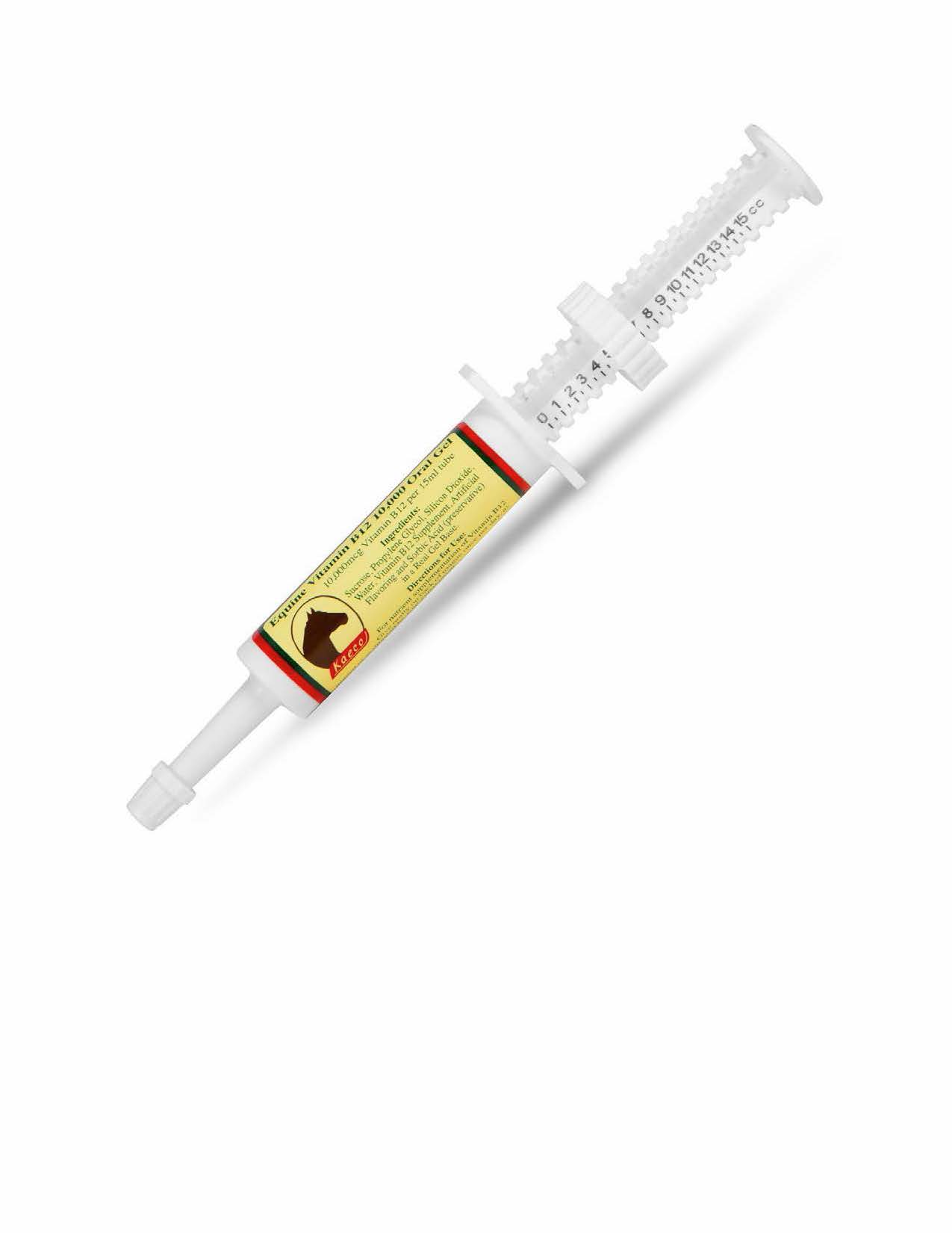 Equine Vitamin B12 10,000 mcg Oral Gel 15ml tube - Image 1